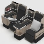 Qantas 787 Business Class Seat, ABT