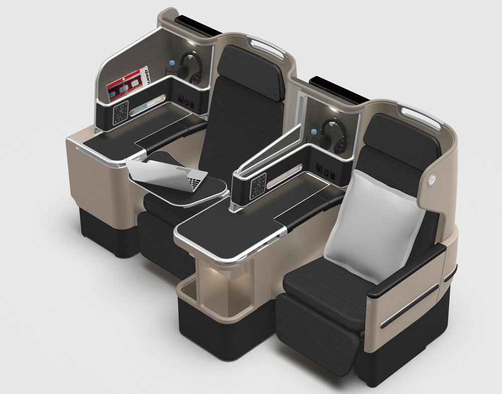 Qantas Business Class Seats