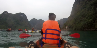 Kayaking is Banned in Halong Bay
