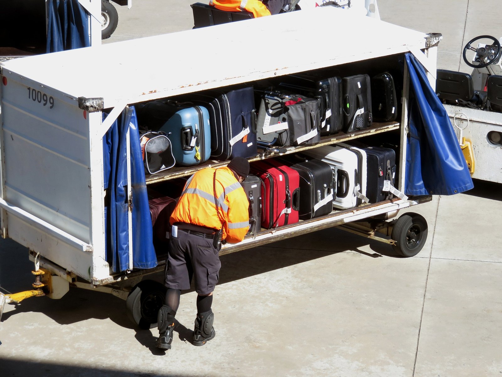 Bags on Trolley