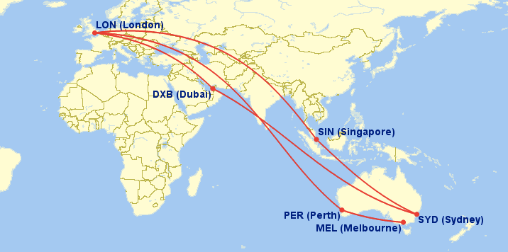 Qantas London