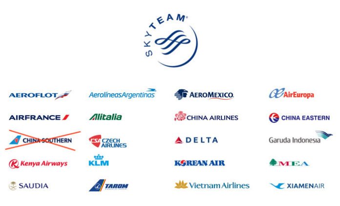 China Southern to leave Skyteam