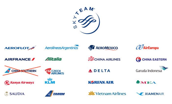 China Southern to leave Skyteam