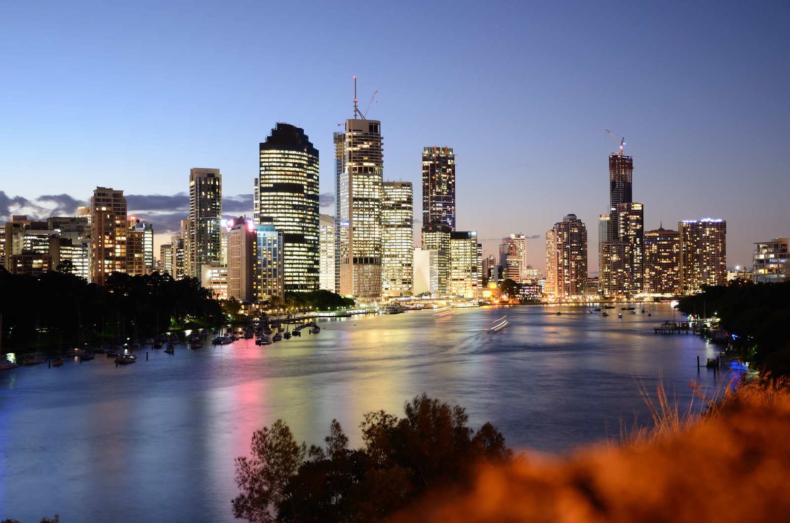 Brisbane_During_Twilight