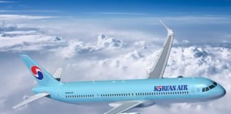 Mandatory wearing of face masks for all passengers on Korean Air Korean Air