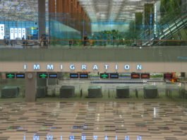 Changi T3 Immigration