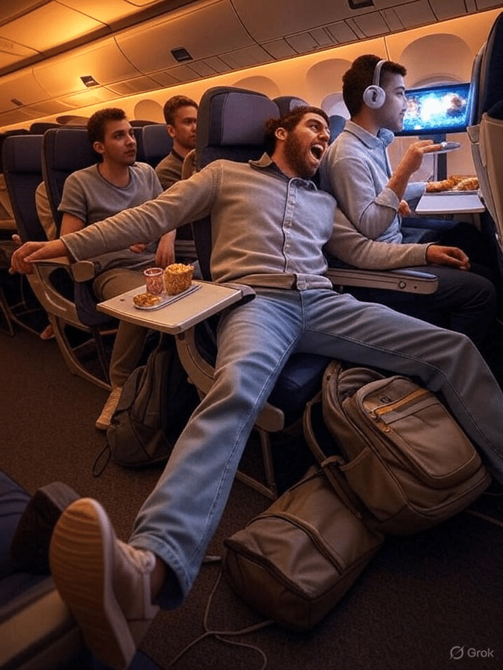 The Good, The Bad, and The Ugly Kind of Passengers 2 The Seat in the Middle 2