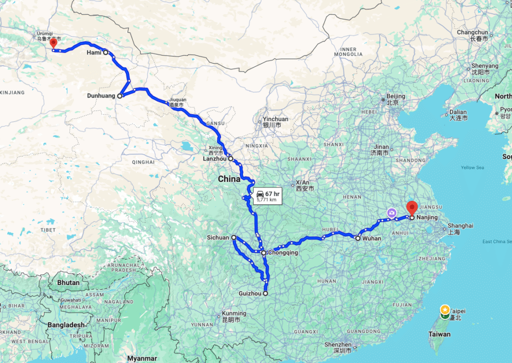A Japanese Student’s Hitchhiking Adventure Across China: A Journey of Kindness 1 The Seat in the Middle 1