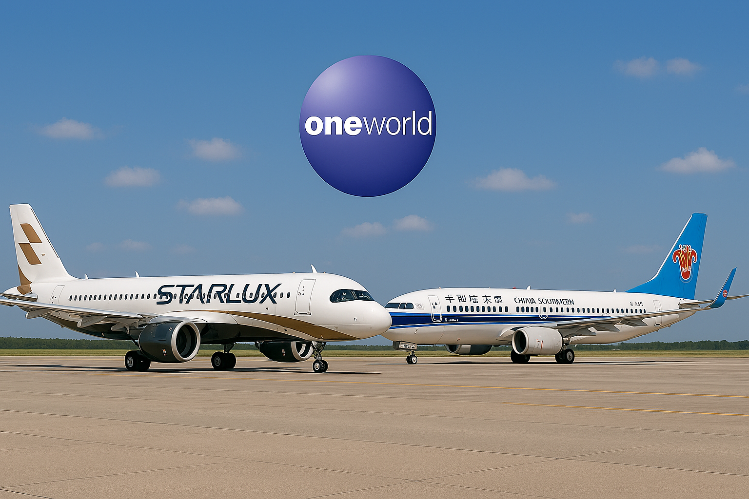 China Southern Starlux Oneworld