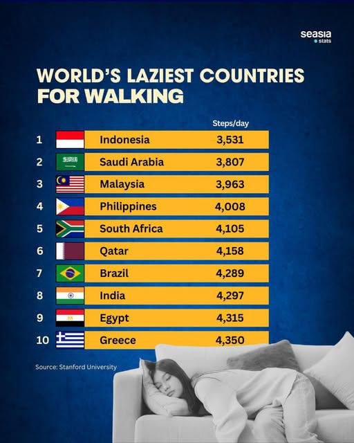 Inside the World’s 3rd Laziest Country: Why Malaysians Don’t Walk—and Why You Should 1 The Seat in the Middle 1