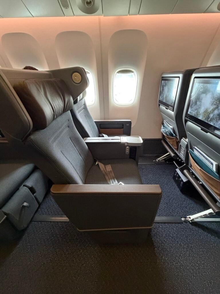 Flight Review: Cathay Pacific Aria Suite CX453/4 Premium Economy 3 The Seat in the Middle 3