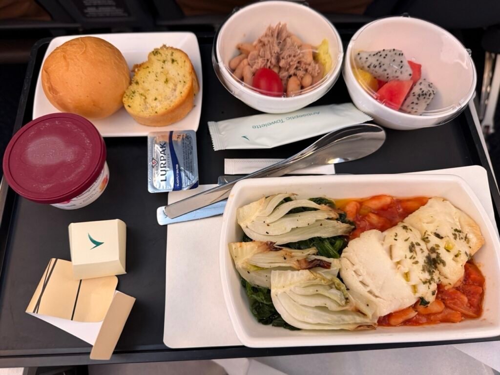 Flight Review: Cathay Pacific Aria Suite CX453/4 Premium Economy 13 The Seat in the Middle 13